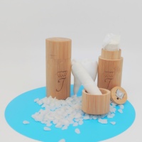 Groothandel 50m Gewaxte Corn Floss, Vegan & Ecologisch, Navulbare Verpakking, Scheurbestendig, Natuurlijke Smaak voor Dieptereiniging van Tanden