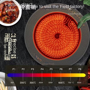 220V Household Electric 2000W Stainless Steel 2-Burner <b>Portable</b> Induction <b>Cooker</b> Hot Pot Stove - Product Image 6