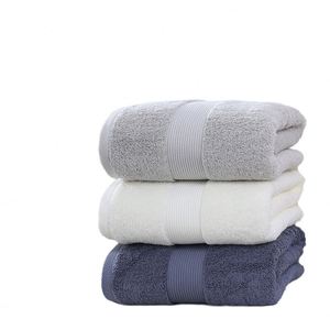 Serviette de bain en coton pur à fibres longues épaissies pour hommes et femmes, pour usage domestique - Product Image 1
