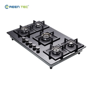 Estufa <span class=keywords><strong>de</strong></span> <span class=keywords><strong>Gas</strong></span> <span class=keywords><strong>de</strong></span> propano con vidrio templado integrado, encimera <span class=keywords><strong>de</strong></span> <span class=keywords><strong>Gas</strong></span> <span class=keywords><strong>butano</strong></span> con 5 quemadores - Product Image 3