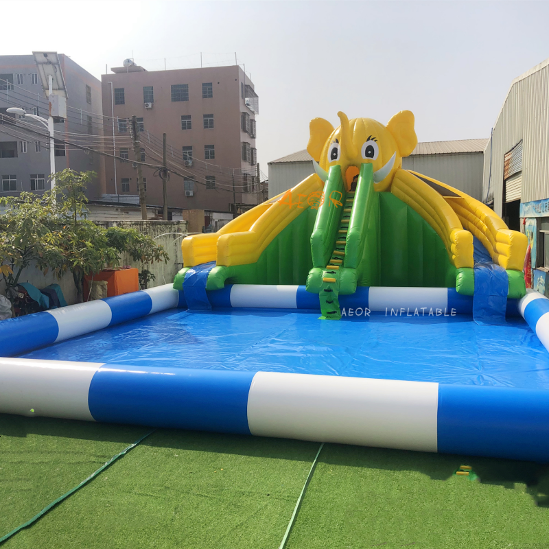 Children Water Park Equipment Waterslides Dual