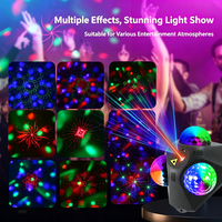 Lampe de scène LED RGBW Magic Ball contrôlée par DMX512, lumière laser stroboscopique pour fête, KTV, décoration de Noël