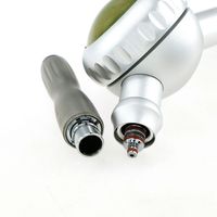 Pièce à main de polissage dentaire à jet d'air certifiée CE, argent/blanc, Classe I, compatible avec les accouplements B2/M4 Bien Siro