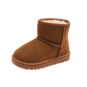 Großhandel Fluffy Pink Winter Damen Mädchen Schuhe Mode Casual High Ankle Sicherheits stiefel für Kinder New Style Baby Snow Booties - Product Image 6