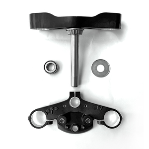 Ensemble de support de fourche inférieur/supérieur et de tige de fourche usinées CNC en alliage d'aluminium pour Harley-Davidson CVO Road Glide 121 - Product Image 4