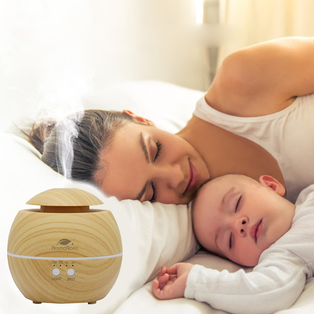 AromaNano Mist Humidifier USB Portable Air Purifier Ultrasonic Diffuser Car Essential Oil Aroma Diffuser 1 Year App-Controlled