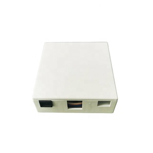 CO-NET prix usine FTTH blanc petite boîte 3 ports 2 noyaux SC FC fibre optique intérieur extérieur prise murale boîte à bornes - Product Image 2