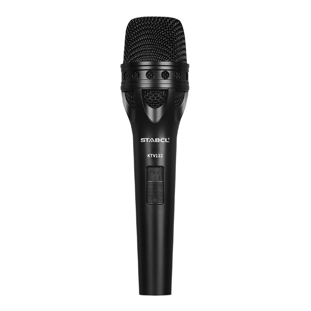 KTV-122 Vocal Microphone Wired Handheld Microphone Professional Karaoke Microphone for SINGING