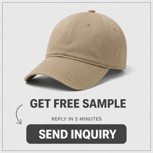 Cappelli da Lavoro in Tela di Cotone Kaki a 6 Pannelli, Visiera Curva Resistente per Uso Esterno - Product Image 6