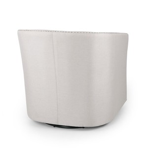 Modern Accent <b>Armchair</b> for Home Office Swivel Living Room Lounge Chair Tufted Soft Cushion Comfortable Contemporary Sofa for - Product Image 6