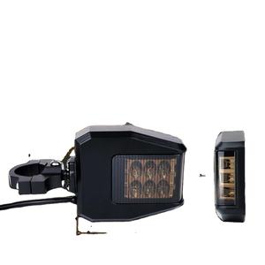 Offre Spéciale UTV TRANSVERSAL Rétroviseur Latéral Avec Lumière Led, Anti-éblouissement Bleu Miroir Pour Can-Am X3 Polaris RZR XP 100 <span class=keywords><strong>YAMAHA</strong></span> - Product Image 4