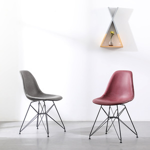 Silla de Comedor Moderna Minimalista, Estilo Nórdico, Tapizada, con Estructura de Hierro Forjado, para Adultos, para Sala de Estudio - Product Image 3