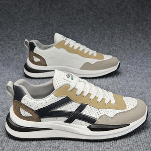 Chaussures de sport pour hommes, tendance mode décontractée, maille respirante, confortables, résistantes à l'usure, antidérapantes, nouvelle collection été 2025, commerce extérieur - Product Image 2