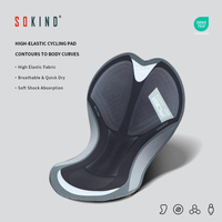 Coussinets de cyclisme personnalisés pour adultes en mousse haute densité, respirants, anti-humidité, écologiques, en Spandex/Nylon pour hommes, pour l'extérieur