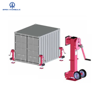 Système de levage de conteneur d'expédition 32 tonnes 4 poste 24V 20ft 40ft ascenseur hydraulique de conteneur