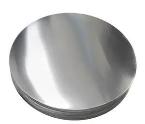 Pabrik Cina penjualan langsung 1050 1060 5mm aluminium lingkaran cakram 1mm 2mm 3mm 3105 aluminium lingkaran untuk peralatan masak