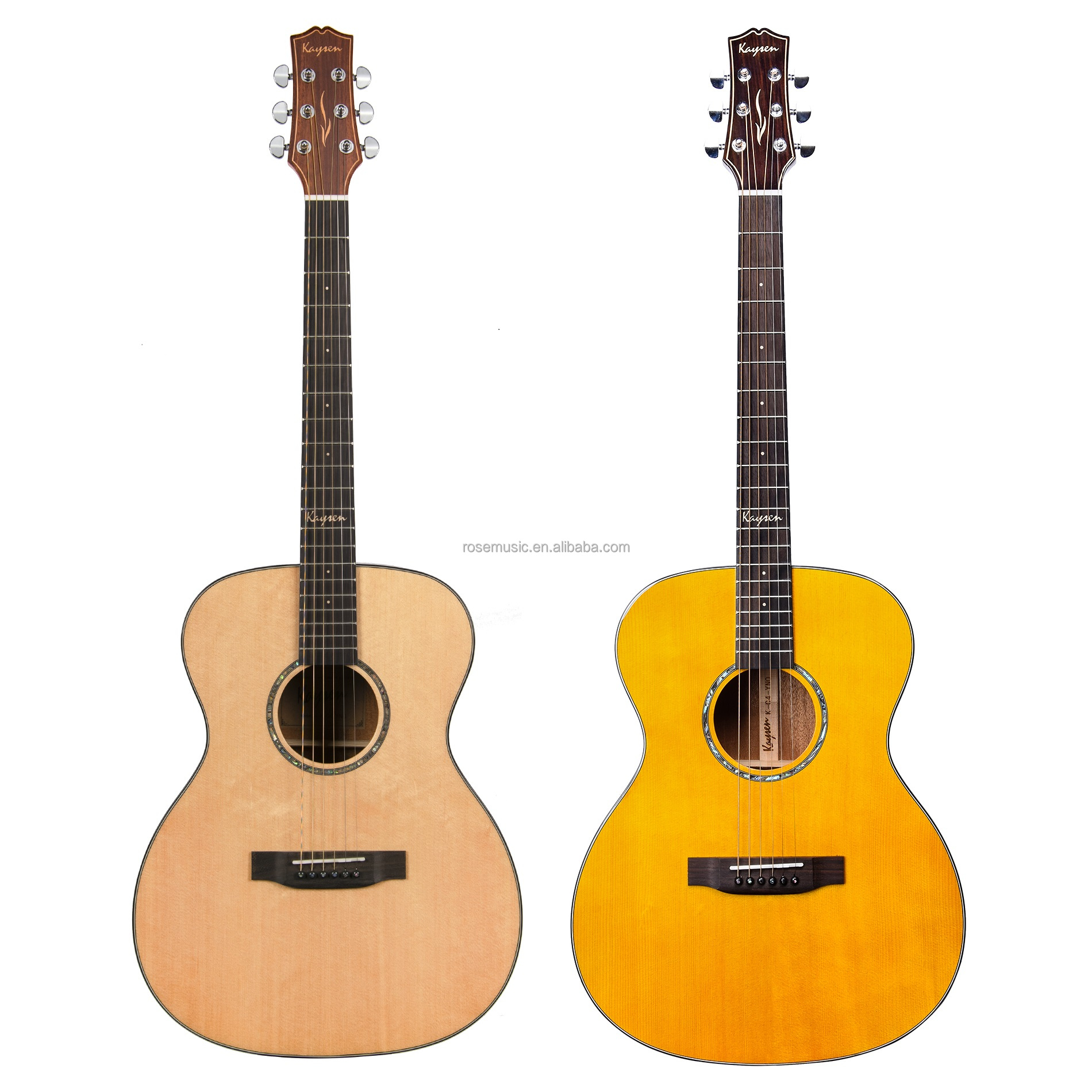 凯森吉他实木机身中国制造工厂电声吉他