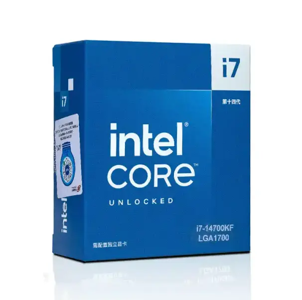 New Intel Core i7-14700KF CPU Desktop Processor LGA 1700 Socket 5.6GHz 10nm Product