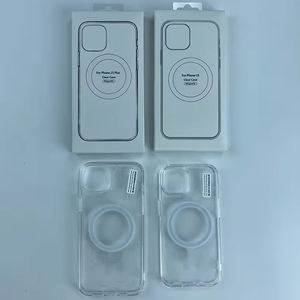 Étui de téléphone portable magnétique transparent pour iPhone 15 16 Pro Max, <span class=keywords><strong>coque</strong></span> de téléphone portable transparente en TPU pour iPhone 11 12 13 14 Pro Max - Product Image 2