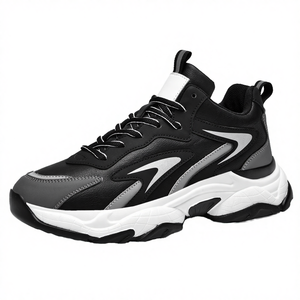 Zapatillas Deportivas Luminosas de Invierno Personalizadas, Tallas Grandes US 13-14 EU 47-48, Zapatillas Casuales de Cuero para Correr, con Aumento de Altura y Soporte de Arco - Product Image 3