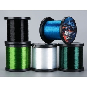 Línea de pesca de nailon Noi, 500m, alta resistencia, color inalterable, transparente, para peces grandes, carpa, esturión - Product Image 5