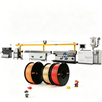 Machine d'extrusion de filament d'impression 3D bicolore, machine de fabrication de filament 3D multicolore