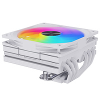 SNOWMAN 120mm Argb CPU Cooler Avec 6 Tuyaux En Cuivre Radiateur Cpu Ventilateur Avec FCC RoHs Certification Refroidisseur D'air CPU Radiateur De Refroidissement