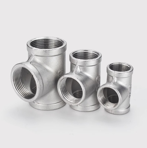 Phụ kiện ba chiều bằng thép không gỉ với đường kính bằng nhau, phụ kiện ống nước 4 inch, 6 inch, 1 inch - Product Image 4