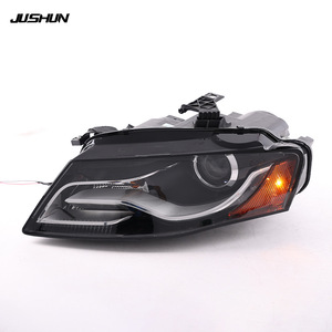 Conjunto de Faros Delanteros Jushun para Audi A4 Versión Estadounidense, LED DRL, Lente HID, B8 2009 2012 - Product Image 5