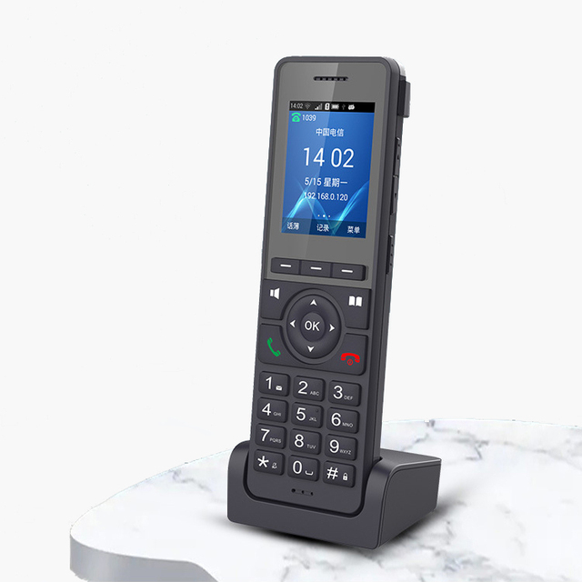 Factory outlet New 4G Dual card Handheld VoIP Phone 2.4 inch Display 3 SIP Accounts IP Telephone For office home school hotels