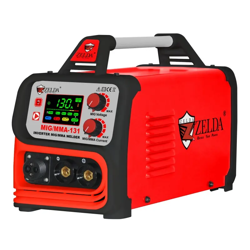 Mesin las Inverter portabel 220v 4 In 1 Tig Mma Mig Mag Soldador menerima kawat Mig 0.8-1.0mm