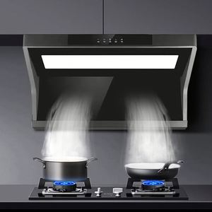 <span class=keywords><strong>Campana</strong></span> <span class=keywords><strong>Extractora</strong></span> de Acero Inoxidable de 700 mm con Ventilación, Montada en la Pared, 110V/220V, Eléctrica, Estándar Británico/Europeo, Clase de Eficiencia Energética US - Product Image 3