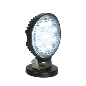 Haut de <span class=keywords><strong>voiture</strong></span> Conduit <span class=keywords><strong>Feux</strong></span> de Travail personnalisé <span class=keywords><strong>symbole</strong></span> étanche 27W Ronde Led Lampe Camions Lumières 2000LM Haute Lumens Lampe 27W - Product Image 4