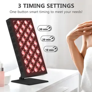 LED Medical Facial Photobiological Phototherapy Panel Cold Sore Infrared Suspended Red Light Treatment Beauty Personal Care