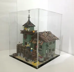 Acryl Lego Display Case Voor 21310 Lego Ideeën Oude Vissen Winkel