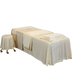 Juego de sábanas de mesa de masaje para habitación de SPA de gama alta, colcha de belleza, cubierta de cama de masaje nórdica Simple de lujo de 4 piezas - Product Image 1