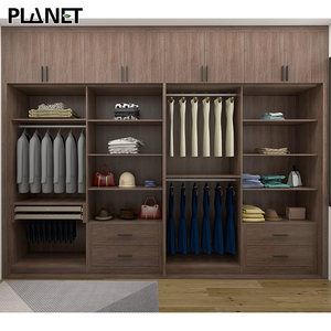 Spanish China Modern Wood Bedroom Furniture Almari <strong>Tall</strong> <strong>Narrow</strong> <strong>Wardrobe</strong> for Hotel - Product Image 3