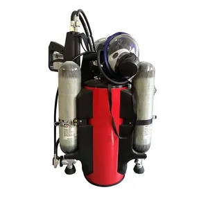 Ransel Pemadam Kebakaran 12L, Sistem Pemadam Api Kabut Air dengan Alat Pernapasan Udara