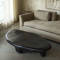 Moderne minimalist ische Rock Plate Couch tisch Set Licht Luxus High-End anpassbare Fiberglas Rahmen kreative Wohnzimmer möbel