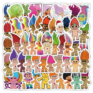 60PCS Anime popular character Troll Doll sticker