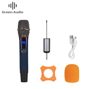 GAW-007B UHF Professionnel <span class=keywords><strong>Micro</strong></span> Main Sans Fil avec 2 Micros 80m Canaux bon pour KTV <span class=keywords><strong>Micro</strong></span> - Product Image 4