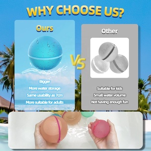 Produttore eco-friendly Silicone riutilizzabili bombe d'acqua riutilizzabili autosigillanti <span class=keywords><strong>palloncini</strong></span> magnetici per bambini adulti - Product Image 6