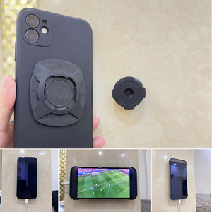 Support de téléphone universel pour guidon de vélo et moto avec amortisseur de vibrations V2, clip ceinture à 1 <span class=keywords><strong>boule</strong></span> et brassard autobloquant - Product Image 5