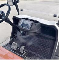 Mini camion jaune Tongcai 4x4 à énergie solaire avec jeu de roues et pneus, voiturette de golf à vendre