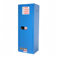Armoire de sécurité pour liquides corrosifs SCEELAB en acier, résistante au feu, design contemporain, qualité commerciale pour écoles, hôpitaux, laboratoires