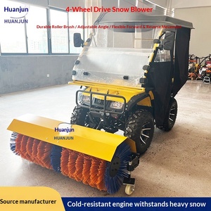 Équipement multifonctionnel de déneigement routier pour VTT, balayeuse à neige montée sur véhicule, brosse à rouleaux pour neige, souffleuse à neige - Product Image 1