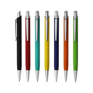 Новая рекламная деловая подарочная металлическая пластиковая шариковая ручка, рекламный корпоративный продукт