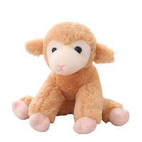 Chinois exportation de jouets en gros en peluche animaux jouets en peluche mouton réaliste oreiller jouets pour enfants cadeaux d'anniversaire