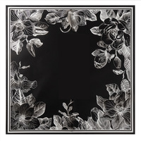 Papier d'emballage pour fleurs coréen imperméable, imprimé vintage magnolia, papier d'emballage pour bouquets, fournitures pour fleuristes, vente en gros