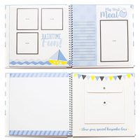 Benutzer definierte erste Jahr Baby Memory Book Kind Andenken Foto Journal Geschenk Notizbuch für Jungen